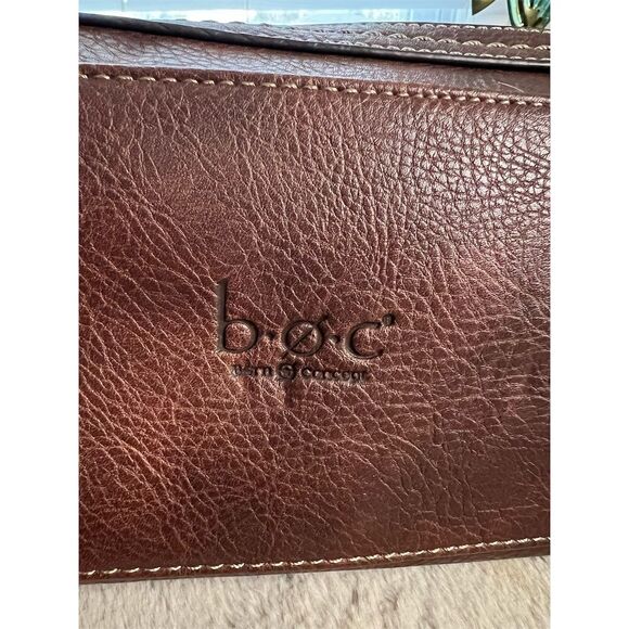 b.o.c. Marsdon Women's Green & Brown Shoulder Bag with Tassel Detail - Picture 10 of 16